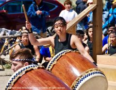 UCLA Kyodo Taiko opened the 48th Annual Manzanar Pilgrimage.