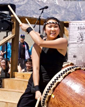 UCLA Kyodo Taiko performed at this year’s Manzanar Pilgrimage once again. It was their 12th straight year at the Pilgrimage.